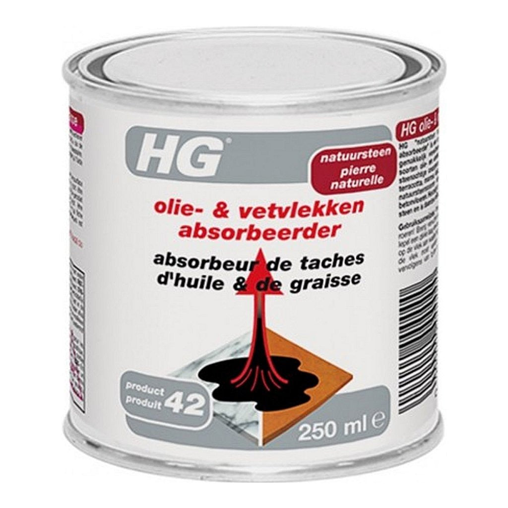 HG HG Olie Vetvlek Absorbeerder 250 ml