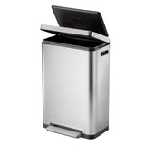 Eko pedaalemmer x-cube 30 l matzilverkleurig
