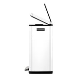 EKO EKO X-Cube Pedaalemmer 2x20L Wit