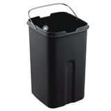 Eko afvalbak laguna 35 l matzilverkleurig