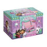 Totum gabby’s poppenhuis sieradendoosje speelgoed meisjes mozaïek beauty doosje versieren - gabby’s dollhouse cadeau knutselen