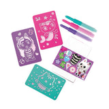 Totum gabby’s poppenhuis knutselset 2 in 1 glitter bedelarmbandjes maken blaaspennen en sjablonen gabby’s dollhouse creatief speelgoed meisjes cadeau tip