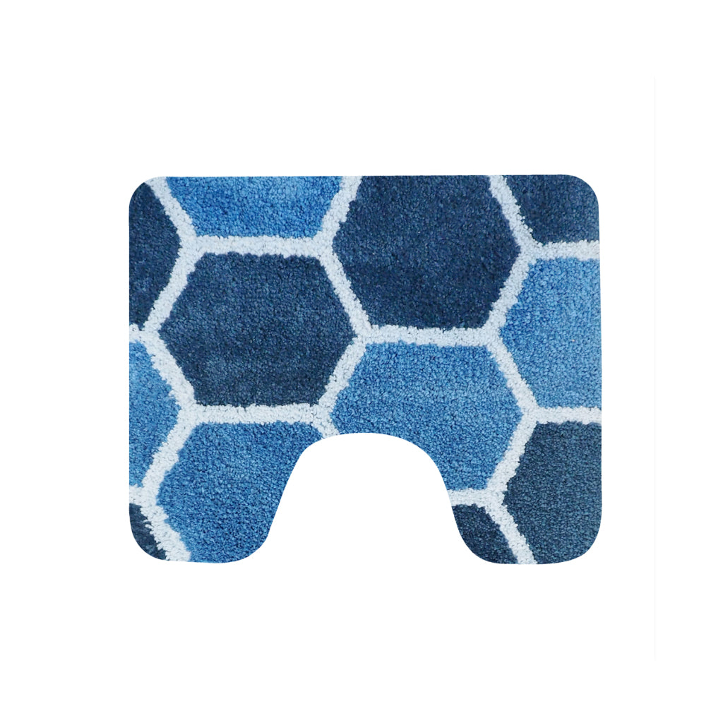 Dutch House Dutch House Toiletmat Rennes 60x60 cm Blauw