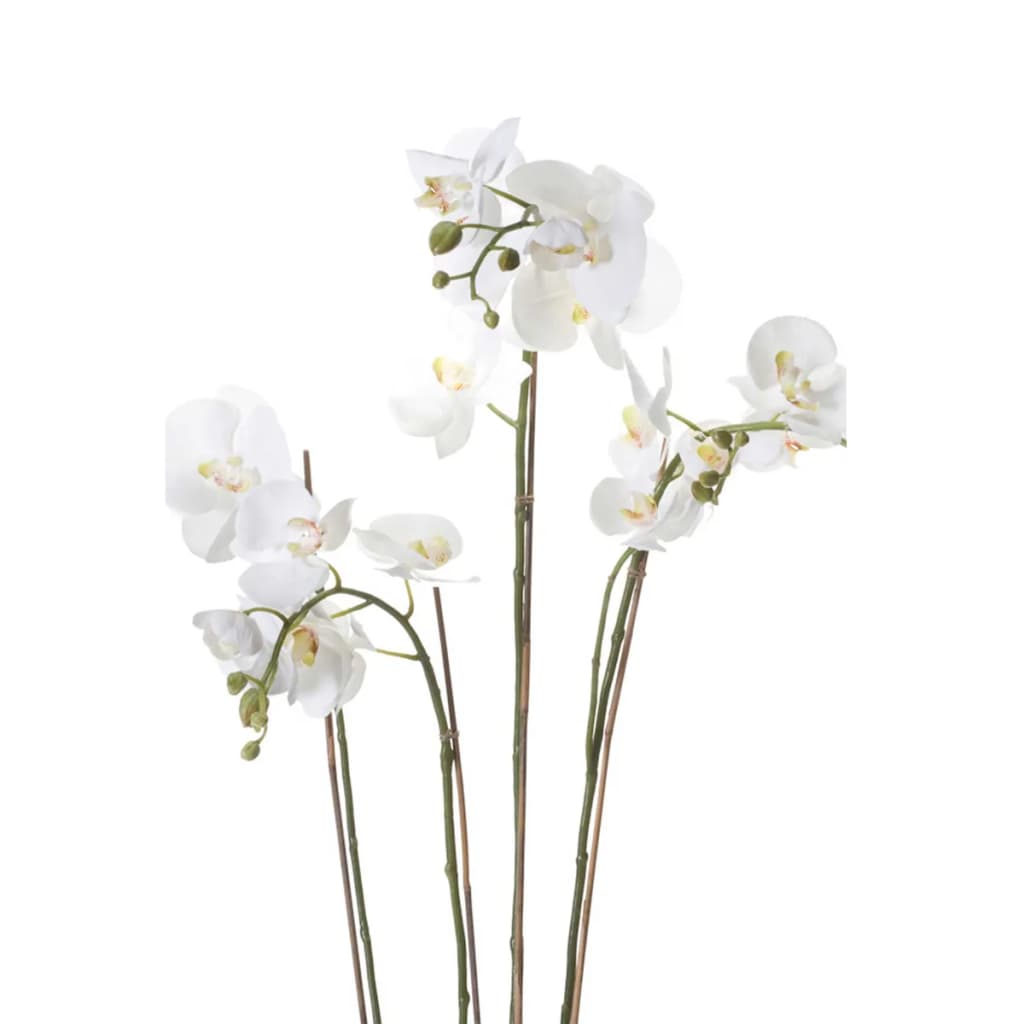 Emerald emerald kunstplant orchidee met mos wit 90 cm 20.355