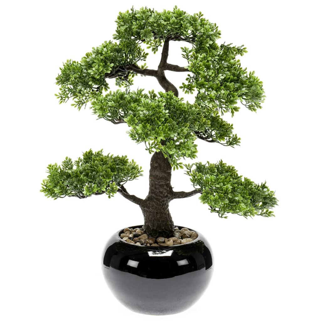 Emerald emerald kunstplant mini bonsai ficus groen 47 cm 420006