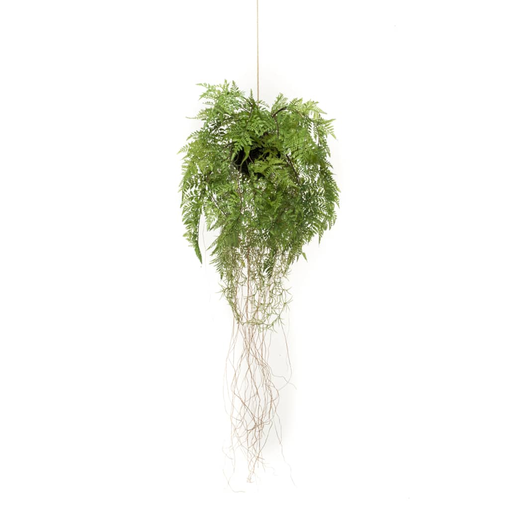 Emerald Emerald Kunstvaren hangend met wortels 35 cm