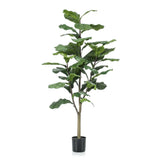 Emerald kunstplant vioolbladplant 120 cm