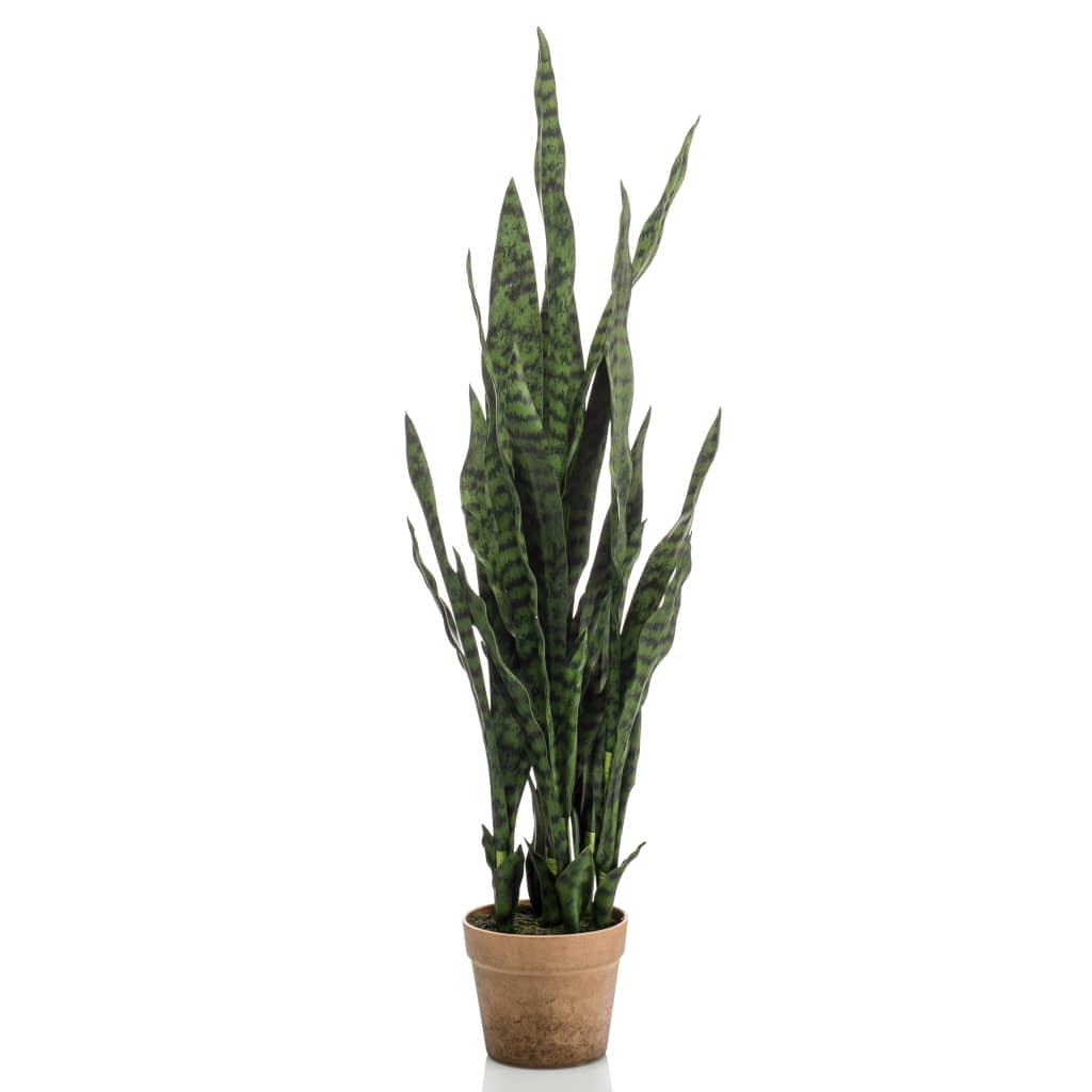 Emerald kunstplant in pot sanseveria 84 cm