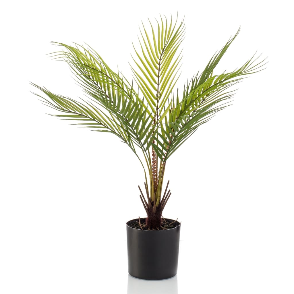 Emerald emerald kunstplant in pot chamaedorea palm 50 cm