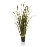 Emerald kunstplant in pot kattenstaartgras 100 cm