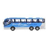 Toi-Toys Trucks Reisbus Blauw Frictie, 32cm