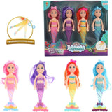 Toi-Toys Mermaids Zeemeermin Pop Zusjes, 4st.