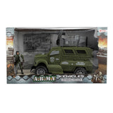 Toi-toys toi toys alfafox militair voertuig met accessoires