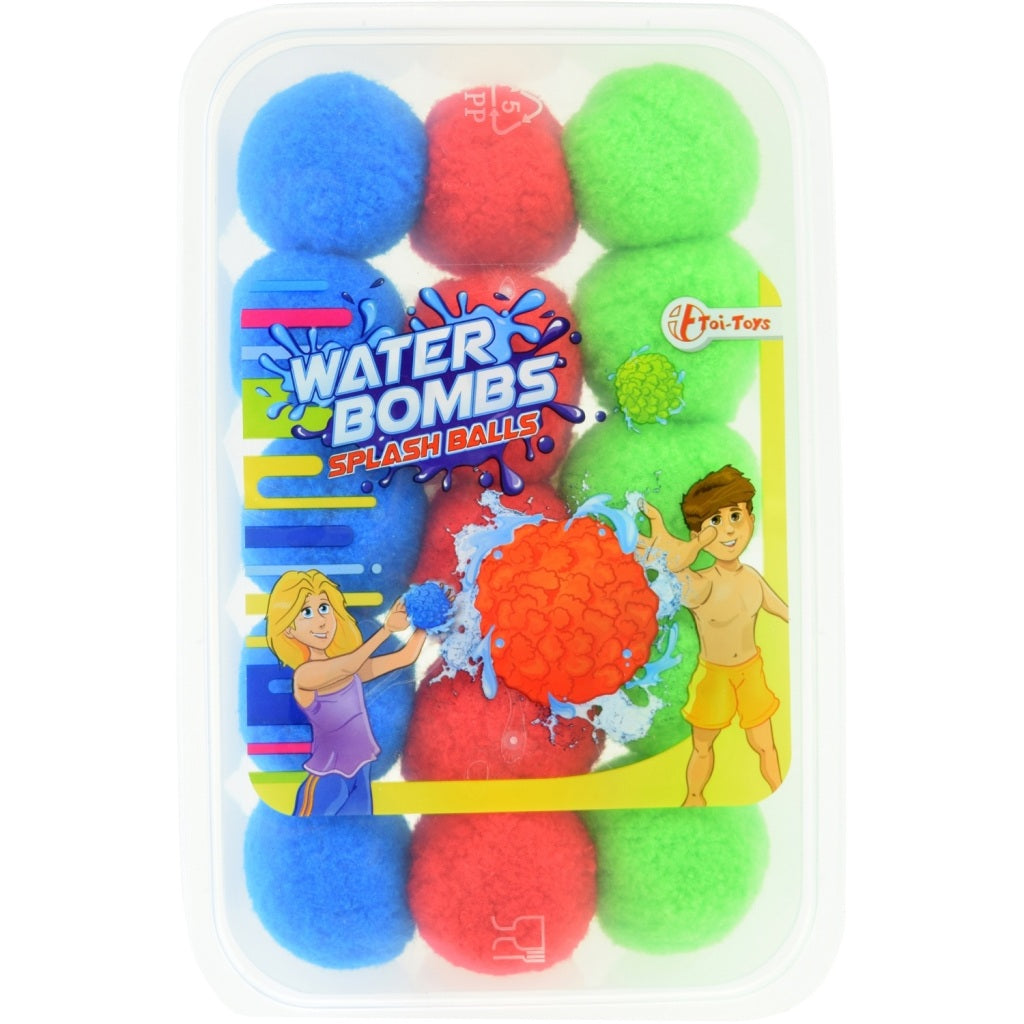 Splash toi-toys waterbombs ballen 5 cm 15 stuks