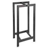 Esschert design houtopslagrek zwart