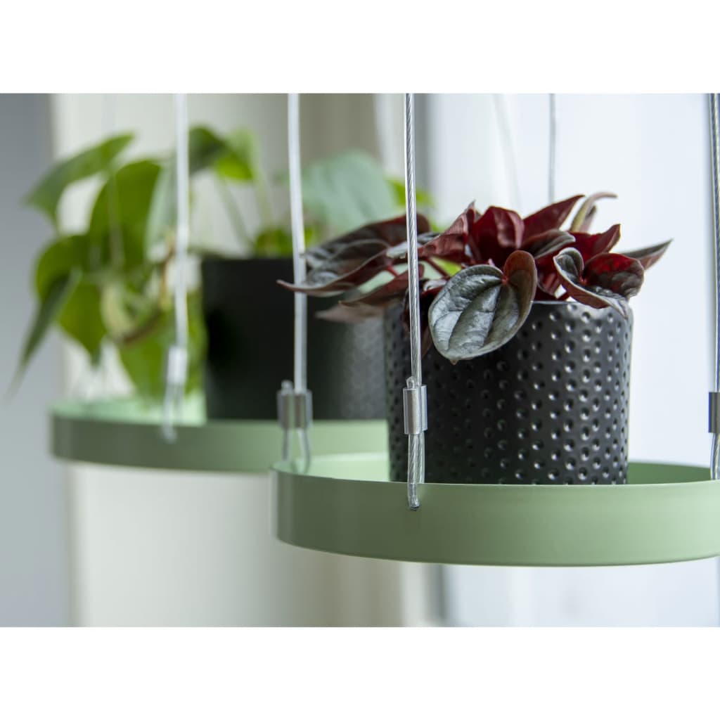 Esschert design esschert design plantenblad hangend rond s groen