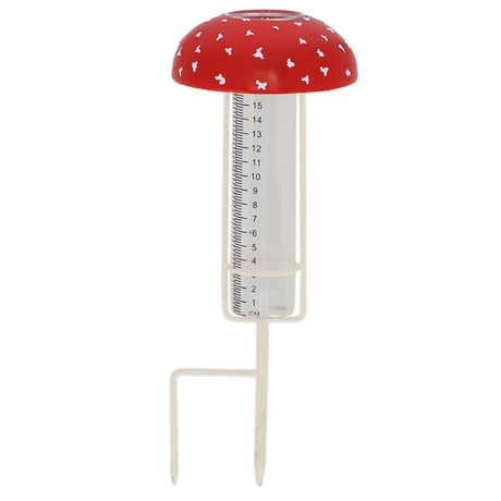 Esschert design regenmeter vliegenzwam