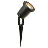 Simply design simply design led spikespot gu10 5w 3000k zwart metaal