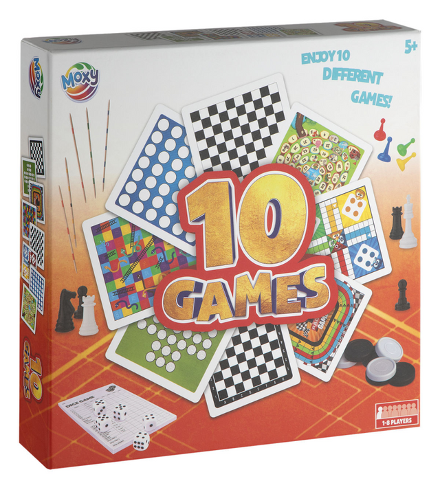 Creative craft group klassieke bordspellen box 10in1