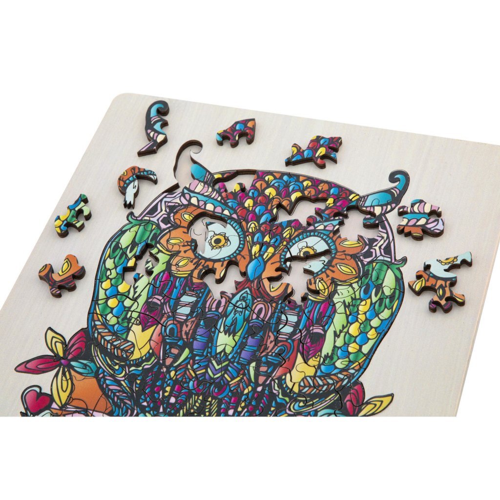 Creative craft group moxy houten puzzel uil 133 stukjes