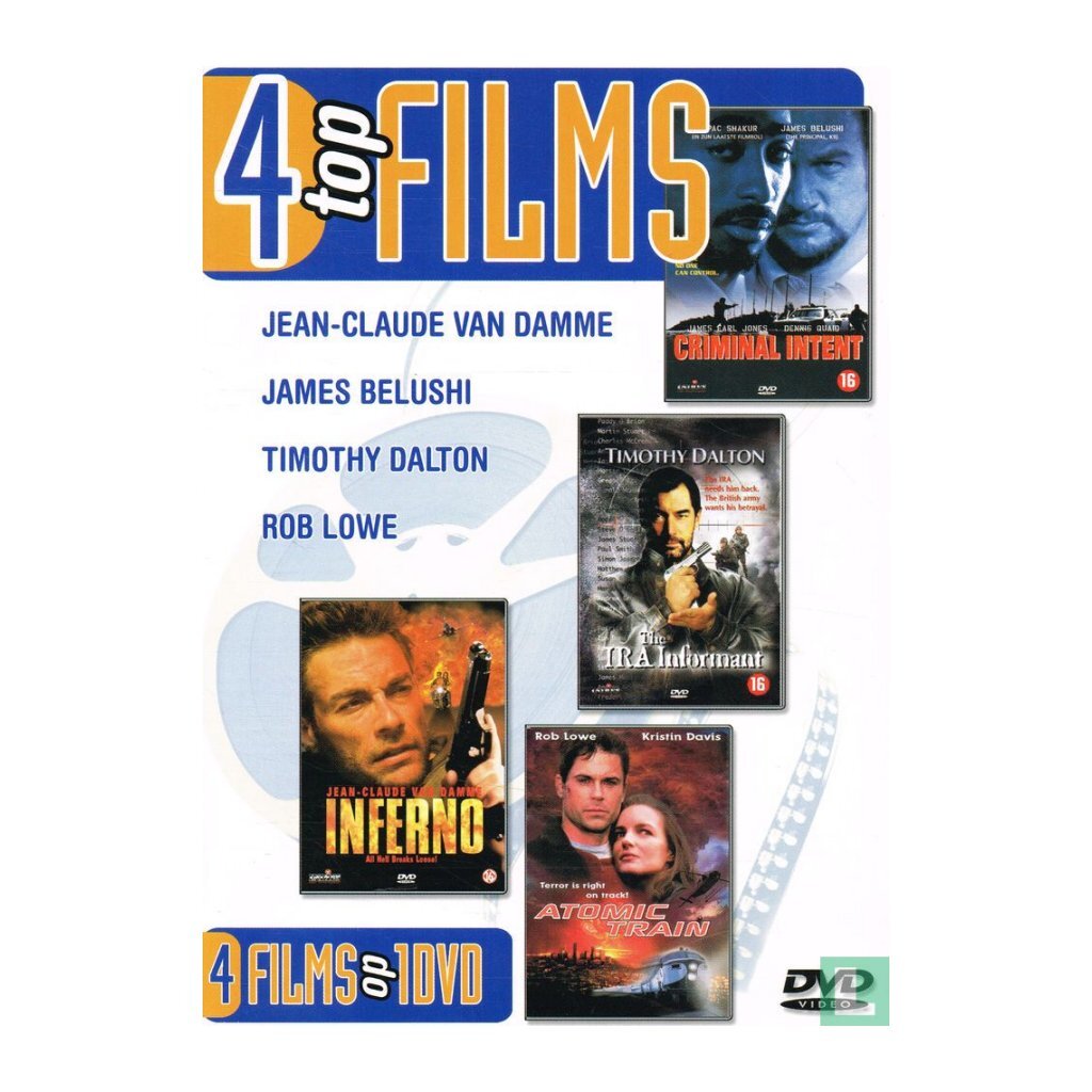 Basic dvd 4 top films criminal intent ira informant inferno atomic train