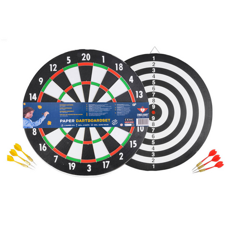Longfield dartboard 1cm dik