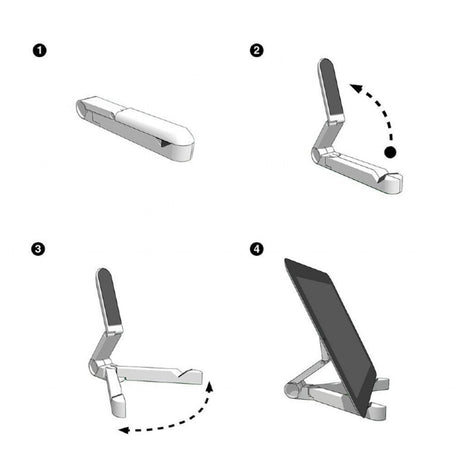 Gembird gmb universeel tablet standaard zwart