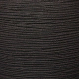 Capi plantenbak nature rib vierkant 30x30 cm zwart kblr902