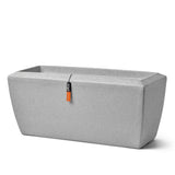 Capi plantenbak arc granite rechthoekig 90x35x40 cm ivoorkleurig