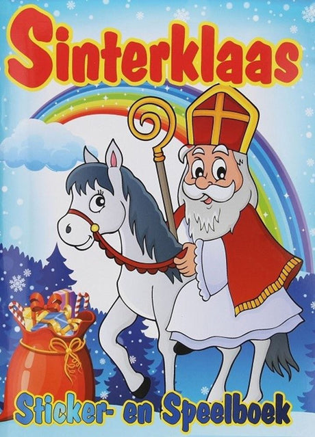 Sinterklaas sticker-en kleurboek 2 a. a4