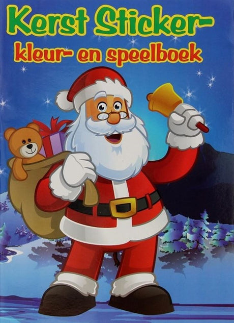 Boek specials nederland bv kerst: sticker-en kleurboek 32 pag