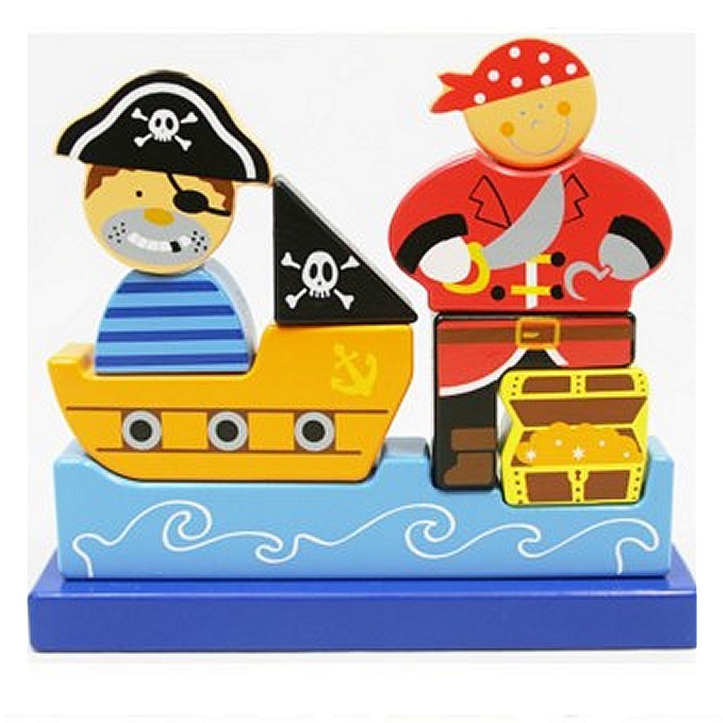 Simply for kids simply for magnetische piraten puzzel