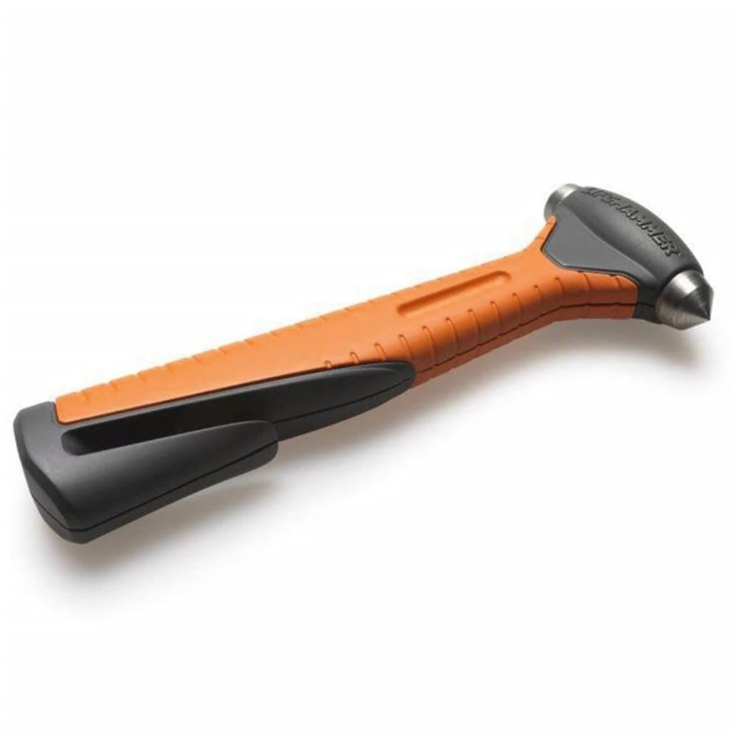 Lifehammer noodhamer plus met gordelsnijder oranje 16,5 cm