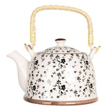 Clayre eef theepot met filter 800ml 18x14x12cm