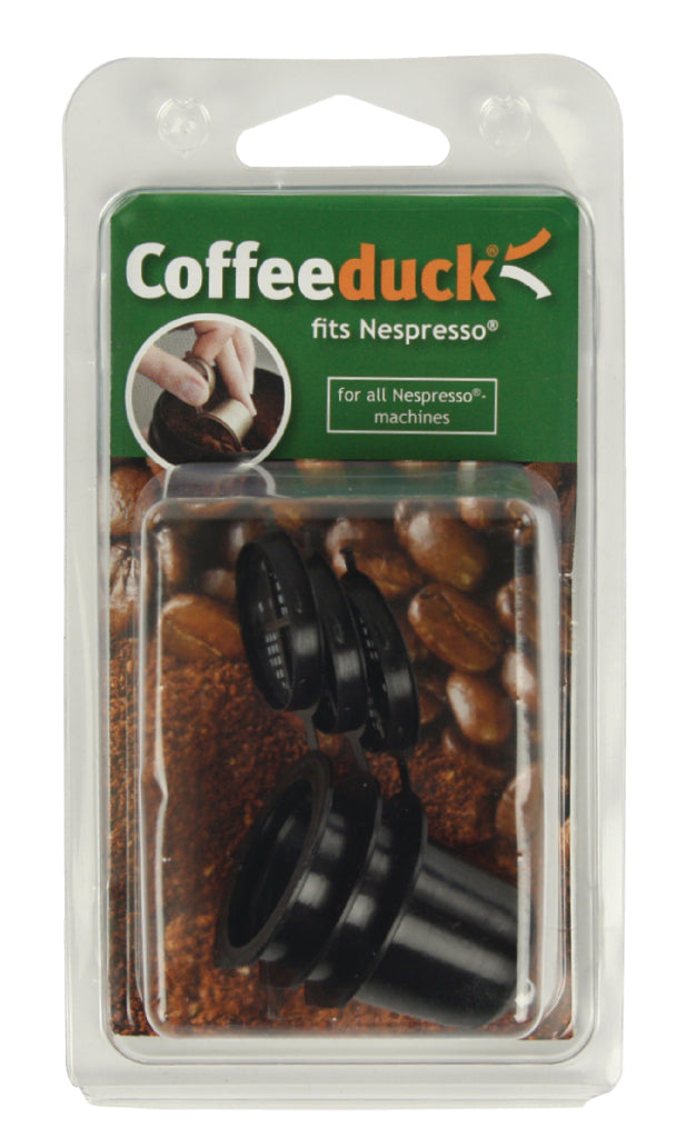 Ecopad ecopad coffeeduck4n coffeeduck nespresso-apparaat zwart