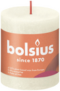 Bolsius rustiek stompkaars 80 68 - soft pearl