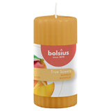 Bolsius Bolsius Geurkaarsen geribbeld 6 st mango 120x58 mm