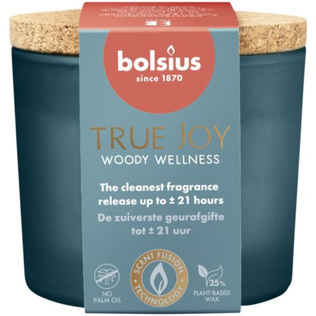 Bolsius true joy geurglas 66 8 - woody wellness
