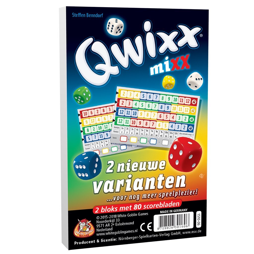 White Goblin Games Qwixx Uitbreiding Mixx