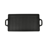 Vidaxl grillplaat dubbelzijdig 50x23 cm gietijzer