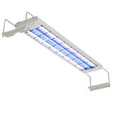 VidaXL Aquariumlamp LED IP67 50-60 cm aluminium