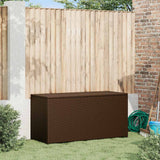 Vidaxl tuinbox 120x50x60 cm poly rattan bruin