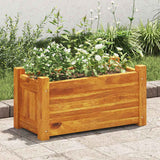 Vidaxl plantenbak verhoogd 50x25x25 cm acaciahout