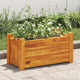 Vidaxl plantenbak verhoogd 50x25x25 cm acaciahout