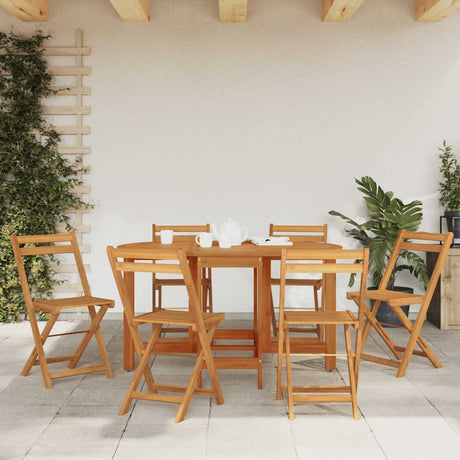 Vidaxl tuintafel 130x90x72 cm massief acaciahout