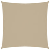 Vidaxl zonnescherm vierkant 2x2 m oxford stof beige