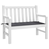 Vidaxl tuinbankkussen 120x50x4 cm oxford stof antracietkleurig