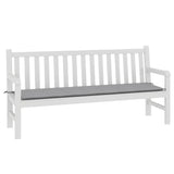 Vidaxl tuinbankkussen 180x50x3 cm oxford stof grijs