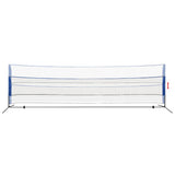 Vidaxl badmintonnet met shuttles 600 x 155 cm