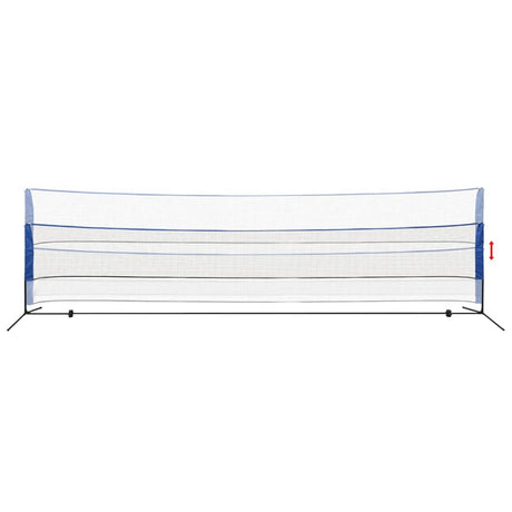 Vidaxl badmintonnet met shuttles 600 x 155 cm